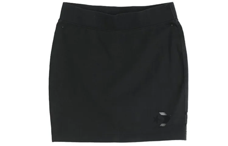 Converse Casual Short Skirts Women's Ink Black Moderate Short Bodycon Skirt