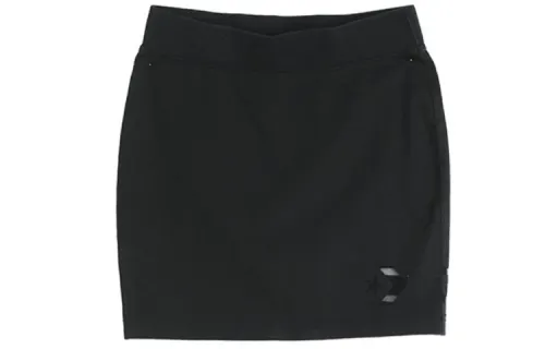 Converse Casual Short Skirts Women's Ink Black Moderate Short Bodycon Skirt