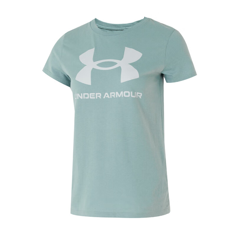 Женская футболка Under Armour (зеленая)
