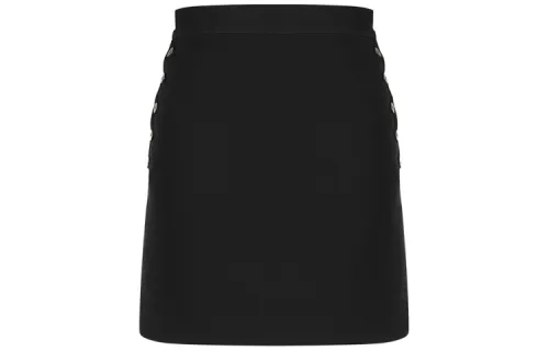DIOR Quarterly New Products Casual Short Skirts Women's Black Moderate Short Bodycon Skirt