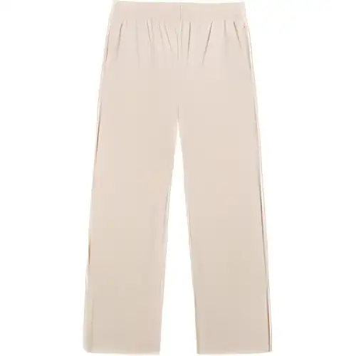 Anta Variety Training Collection Knitted Sweatpants Women's Nude Khaki