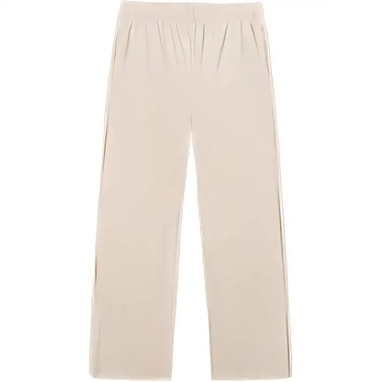 Anta Variety Training Collection Knitted Sweatpants Women's Nude Khaki