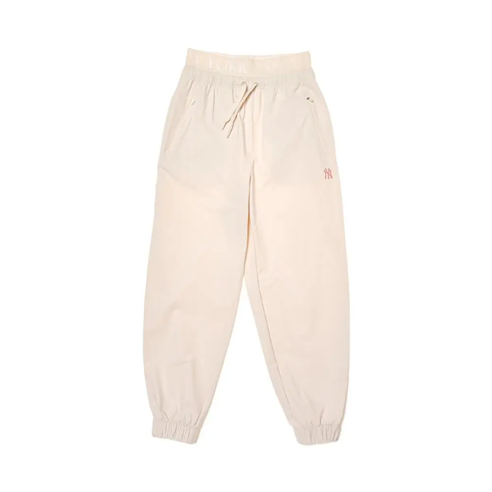 MLB New York Yankees Knitted Sweatpants Women's Dark Cream