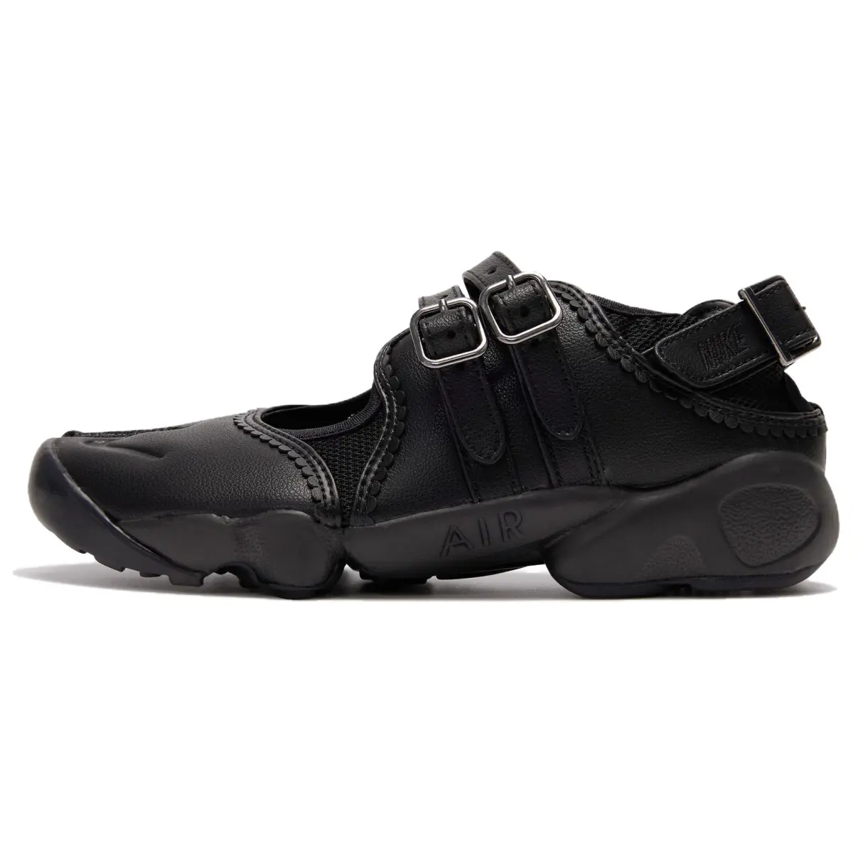 Nike Air Rift Low top Casual Shoes Women's Black