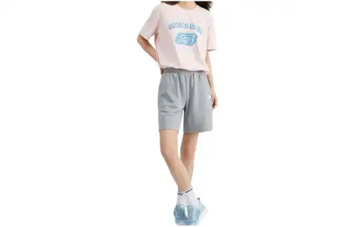 Skechers Casual Shorts Women's Medium Heather Gray