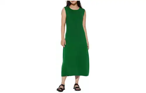 UNIQLO Sleeveless Dress Women's Green