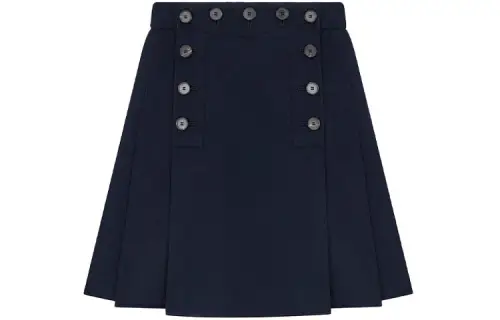 DIOR FW21 Casual Short Skirts Women's Dark Blue