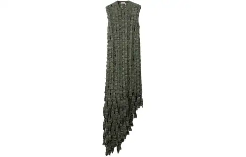 Burberry Crocheted Silk-blend Midi Dress