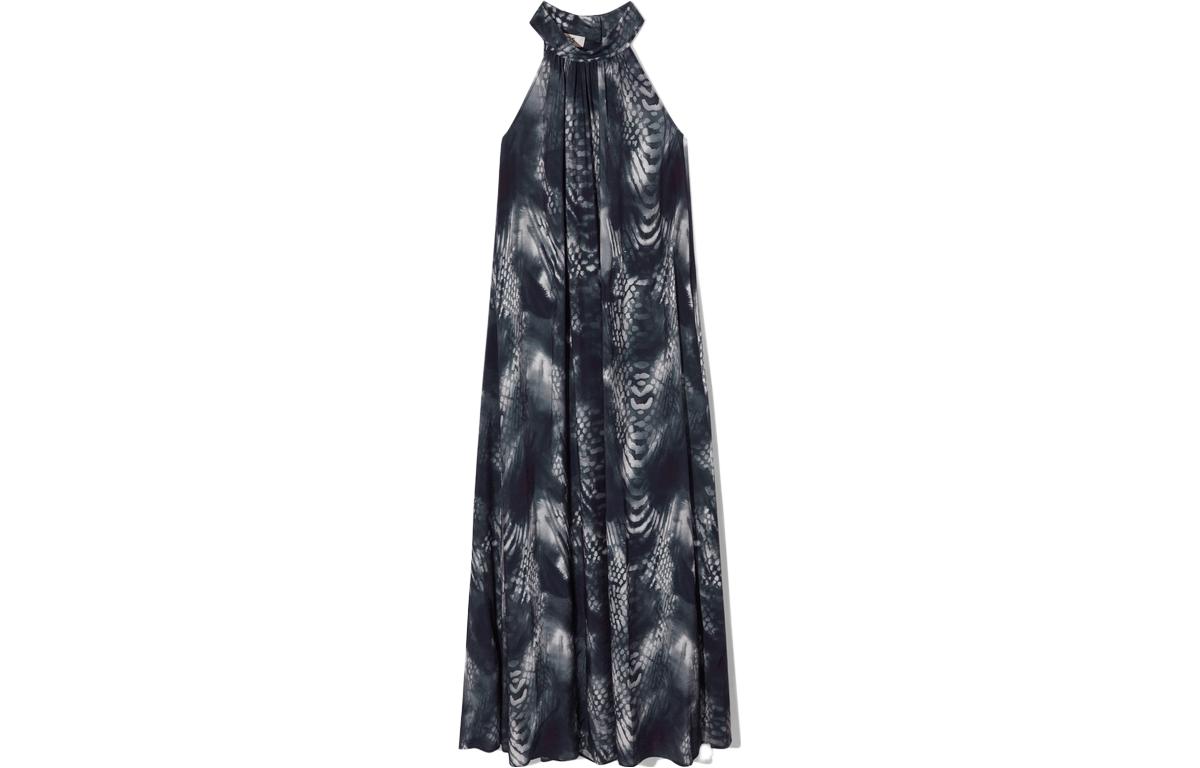 COS Sleeveless Dresses Women's Navy Blue Moderate Long