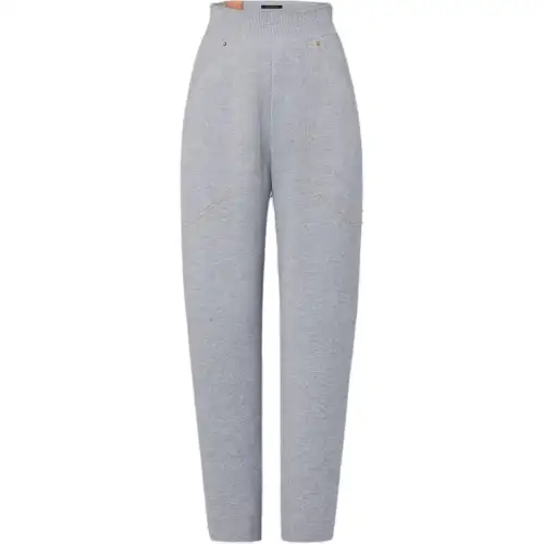 LOUIS VUITTON Topstitched Knitted Jogging Pants