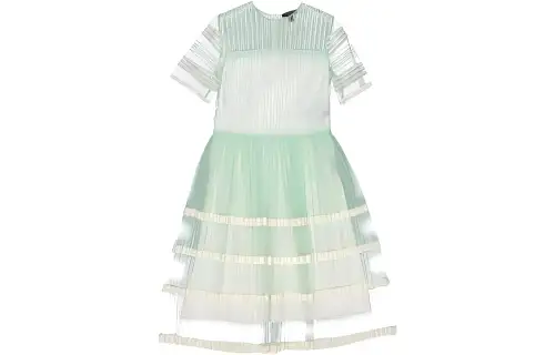 Burberry Short Sleeved Dress Women's Mint Green