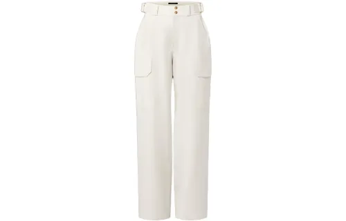 LOUIS VUITTON Technical Jersey Cargo Pants Suit Pants Women's Ecru