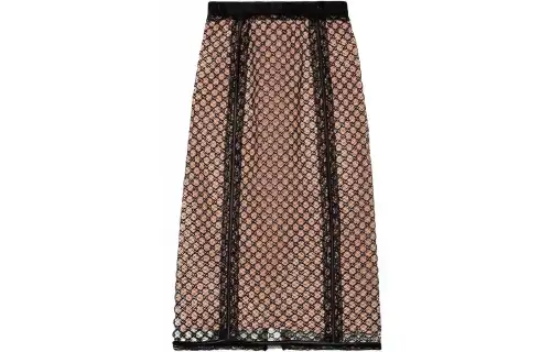 Gg midi skirt