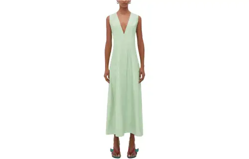 Bottega Veneta SS24 Sleeveless Dress Women's Fresh Mint