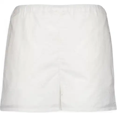 GUCCI Casual Shorts Women's White