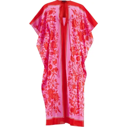 GUCCI Lido Short Sleeved Dress Women's Red