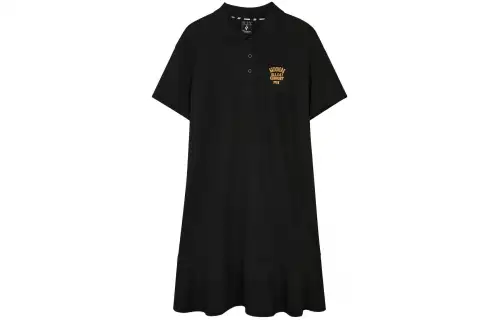 Skechers Short Sleeved Dress Women's Carbon Black
