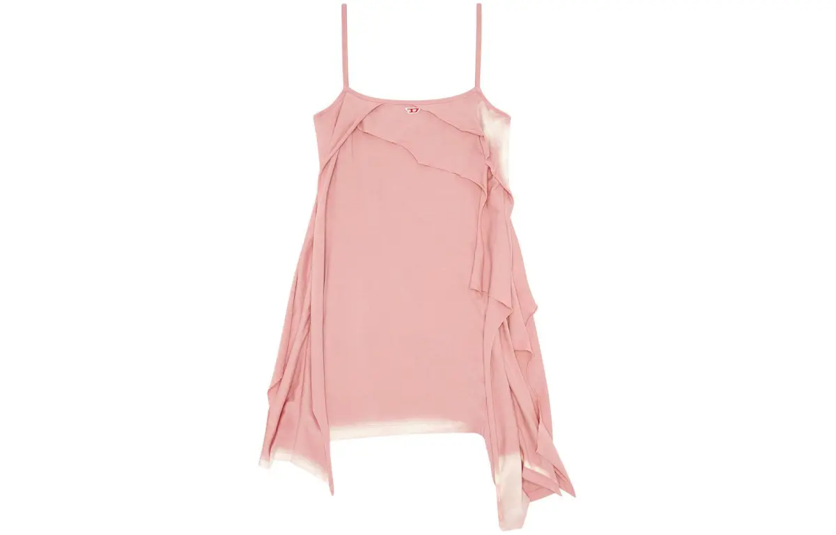 DIESEL D Malory Distressed Jersey Dress