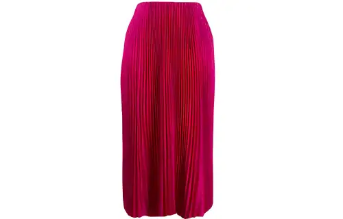Balenciaga Pleated Mid-length Skirt