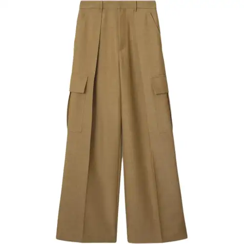 Burberry Pleated Cargo Trousers