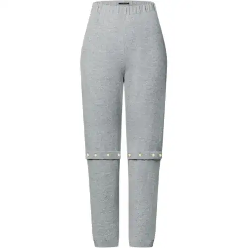 LOUIS VUITTON Snap Leg Knit Pants