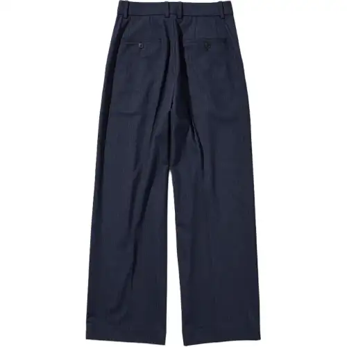 UNIQLO Suit Pants Women's Navy Blue