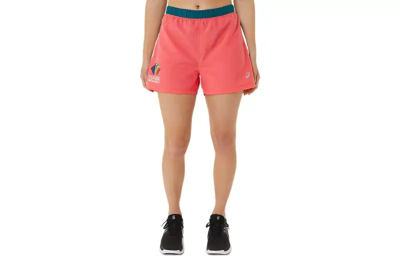 Asics Ready Set 3in Short Color Block Wch Casual Shorts Women's Multicolor