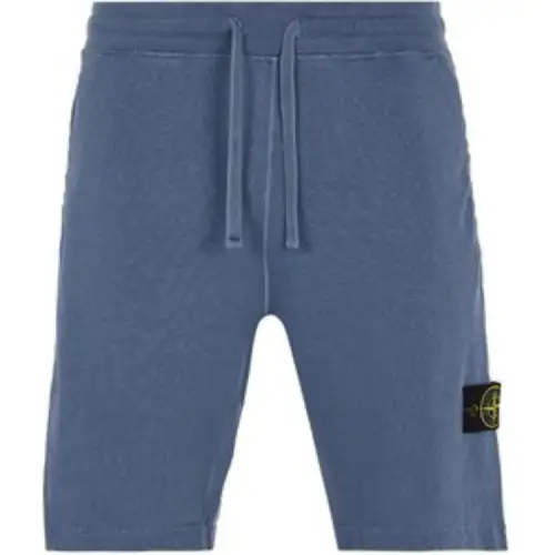 STONE ISLAND SS24 Casual Shorts Women's Air Force Blue