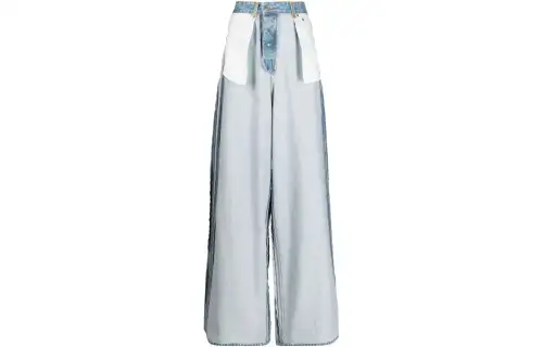 Vetements Inside-Out Denim Jeans