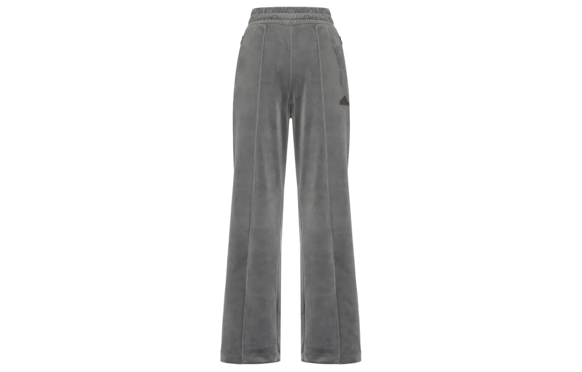 Adidas Sportlife Knitted Sweatpants Women's Gray