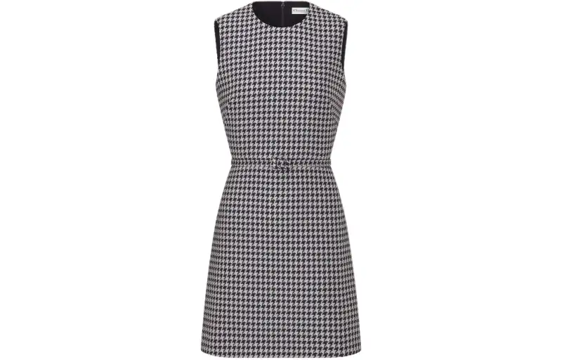 DIOR SS24 Sleeveless Dress Women's Black