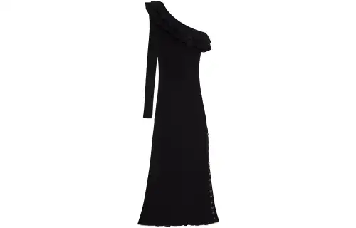 GUCCI Long Sleeved Dress Women's Black