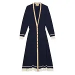 Gucci 2010s wool midi dress