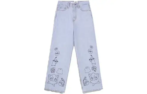 Levis Jeans Women's Denim Moderate Straight Fit Pants