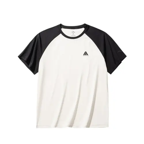 Anta Women's Outdoor Collection T Shirt Women's Basic Black/Warm Jade White