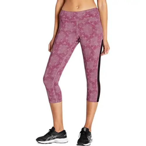 Asics KATE MESH CAPRI Leggings Women's Purple