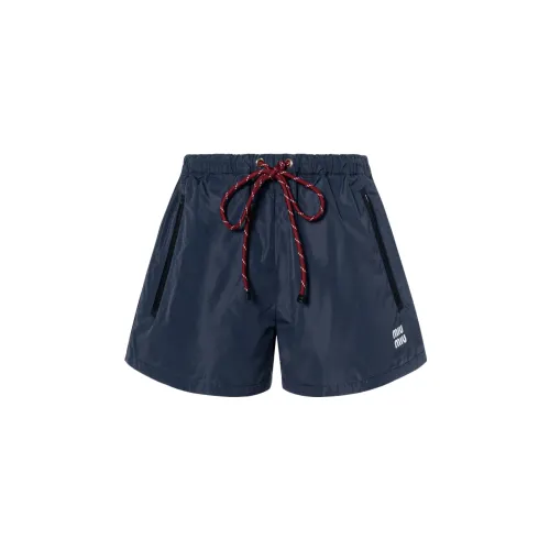 MIU MIU Casual Shorts Women's Blue