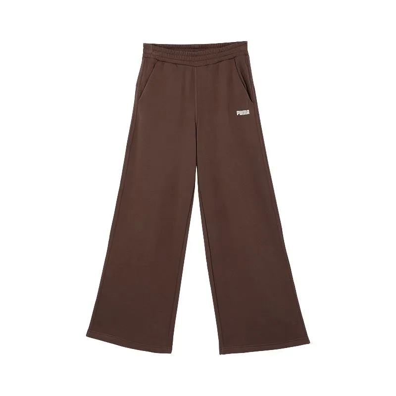 PUMA Sports Life Collection Knitted Sweatpants Women's Brown