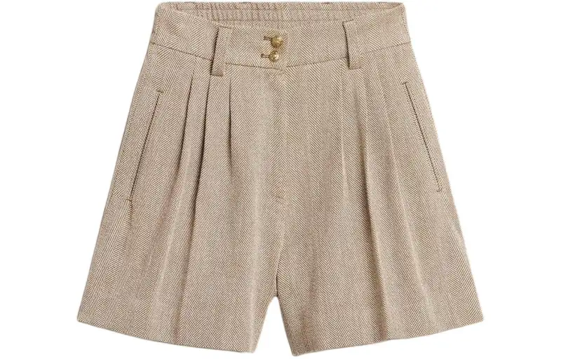 Golden Goose Casual Shorts Women's Khaki