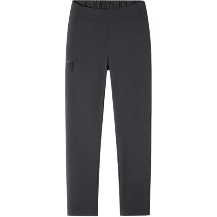 Columbia Hiking Water Repellent Lining Fleece Lined Thermal Straight Fit Windbreaker Pants Women's Black