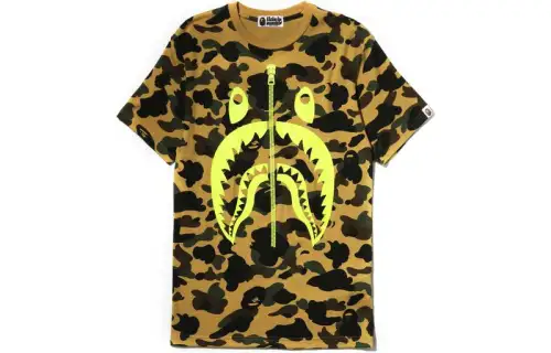 A BATHING APE Short Sleeved Dresses Women's Crew Neck Short