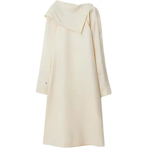 Burberry Long Sleeved Dress Women's Cream