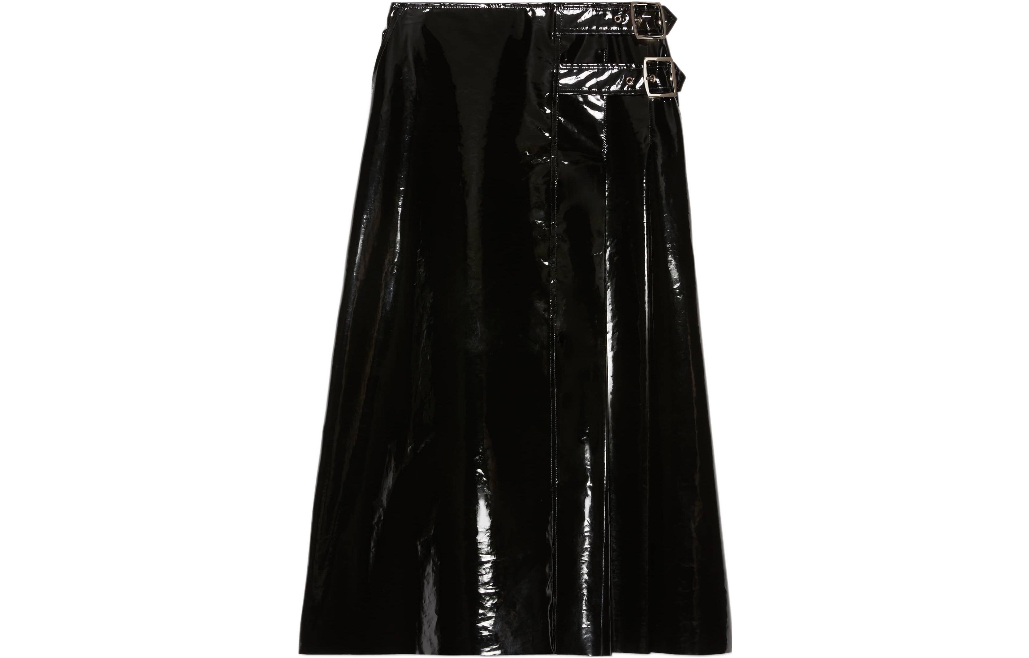 Женская юбка Gucci A-Line Midi (черная)