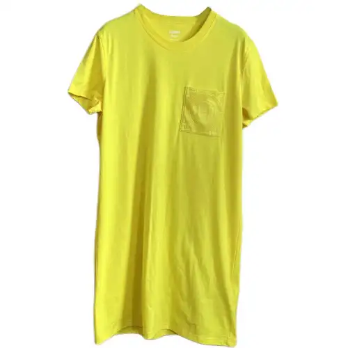 HERMES Short Sleeved Dress Women's Yellow
