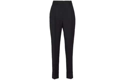 PRADA SS24 Suit Pants Women's Black