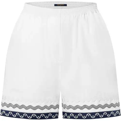 LOUIS VUITTON By The Pool SS24 Casual Shorts Women's White