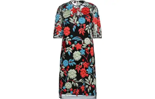 Burberry Short Sleeved Dress Women's Multicolor