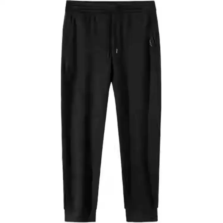 Anta Champion All Weather Collection Knitted Sweatpants Women's Basic Black