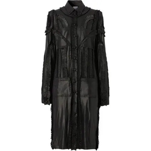 Burberry Long Sleeved Dress Women's Black