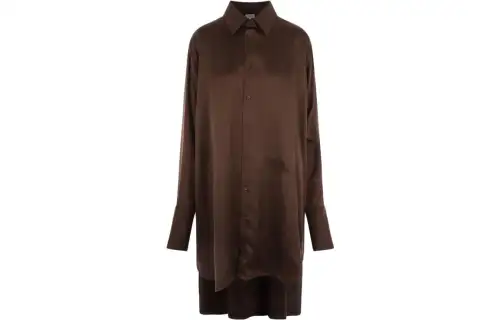 LOEWE Collared Button Up Shirt Dress